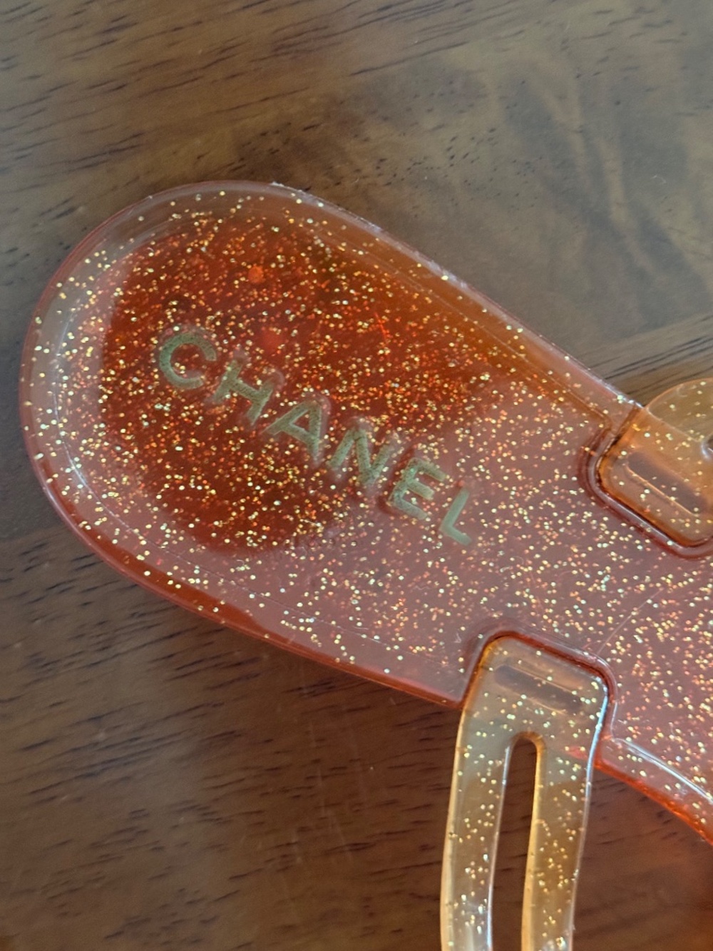 CHANEL Interlocking CC Camelia Jelly Sandals - Picture 6 of 7